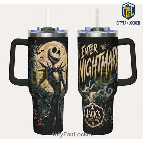 Jack Skellington Enter The Nightmare Stainless Steel Tumbler