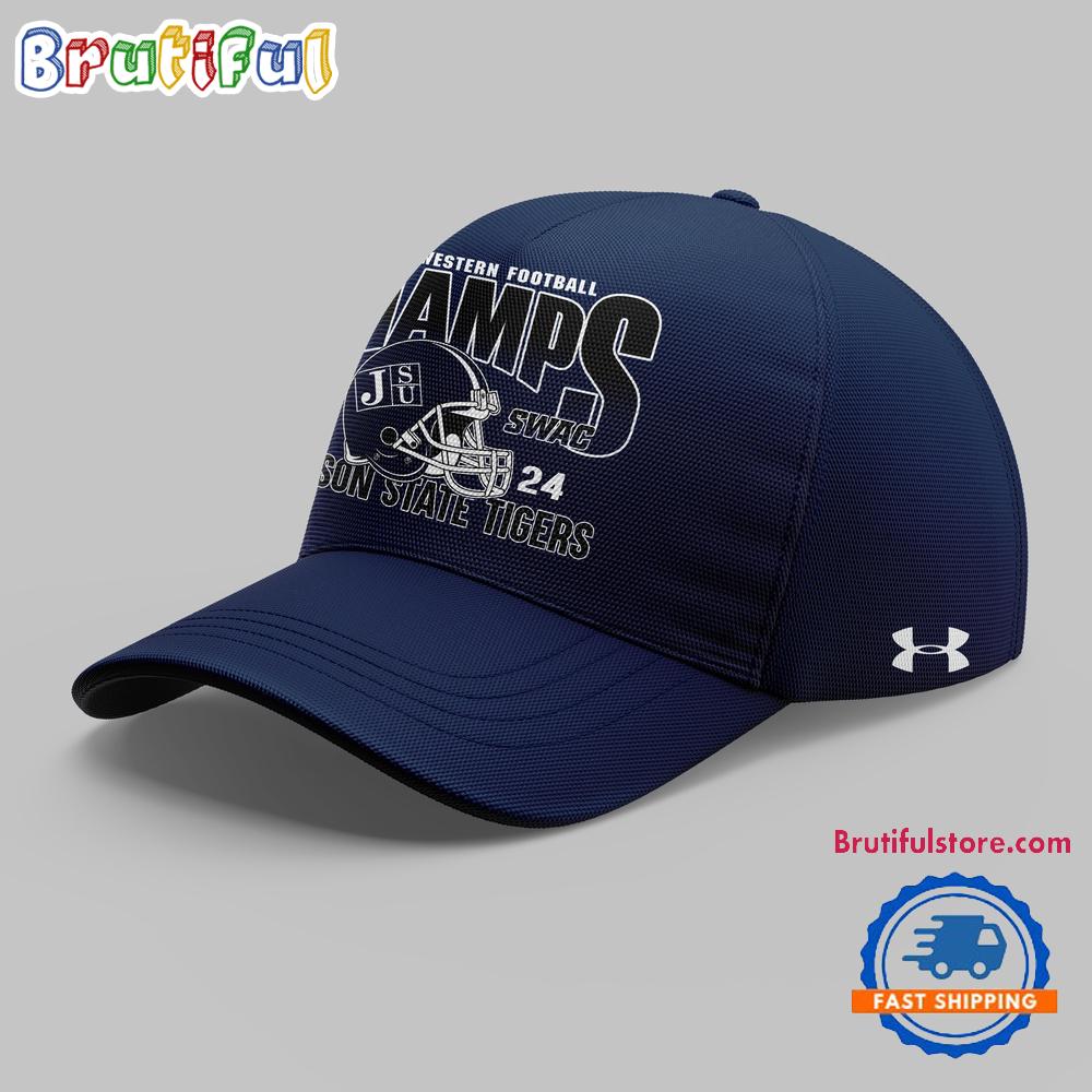 Jackson State Tigers Football 2024 Champions New Cap