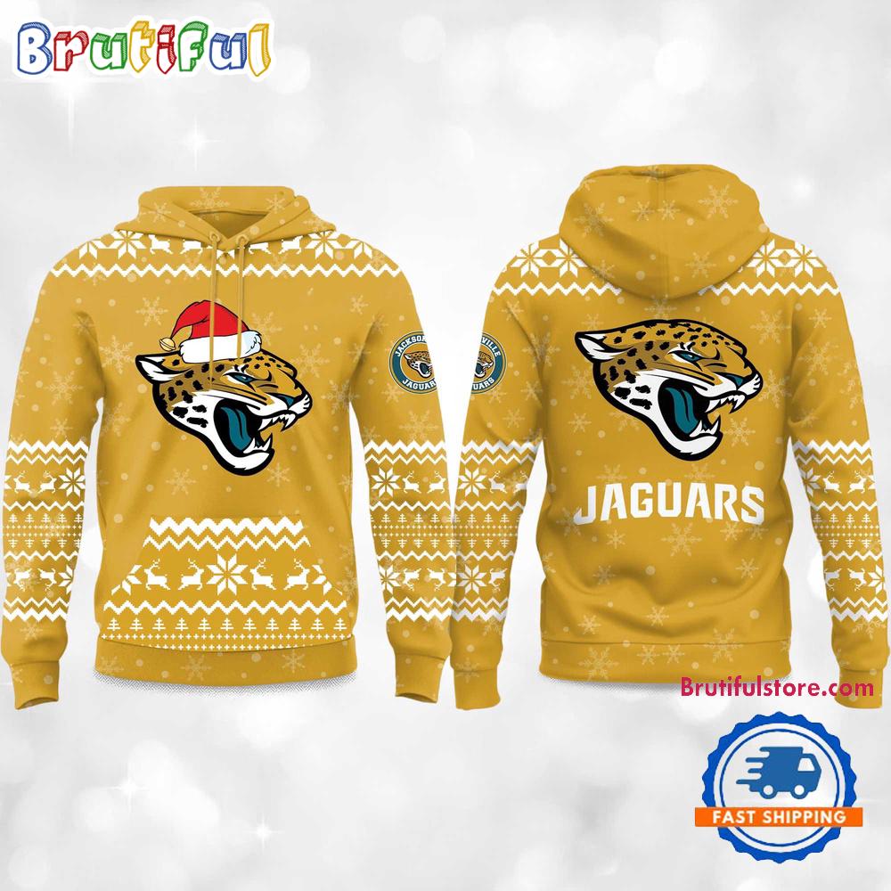 Jacksonville Jaguars 2025 Reindeer Football Christmas New Hoodie Shirt