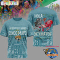 Jacksonville Jaguars 2026 NFL Hola Bitchatos Cinco De Mayo Limited Edition 3D T Shirt