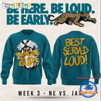 Jacksonville Jaguars Bring The Juice, Best Served Loud Limited Edition Hoodie T-Shirt