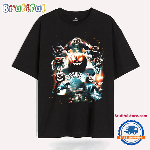 Jacksonville Jaguars Happy Halooween Boooval New Design T Shirt
