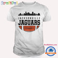 Jacksonville Jaguars NFL 2025 City Skyline T Shirt