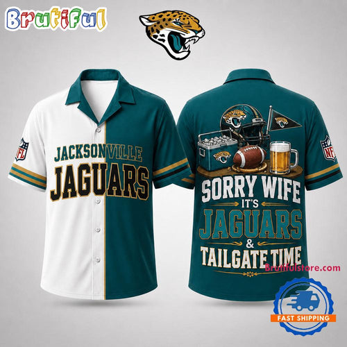 Jacksonville Jaguars NFL Funny Football Fan Hawaiian Shirt