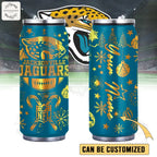 Jacksonville Jaguars x Christmas Can Shaped Tumbler