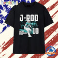 Jacob Rodriguez J Rod 10 Distressed NFLPA T Shirt