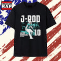 Jacob Rodriguez J Rod 10 Distressed NFLPA T Shirt