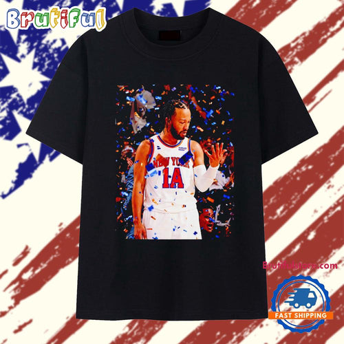 Jalen Brunson New York Knicks 1A confetti T Shirt