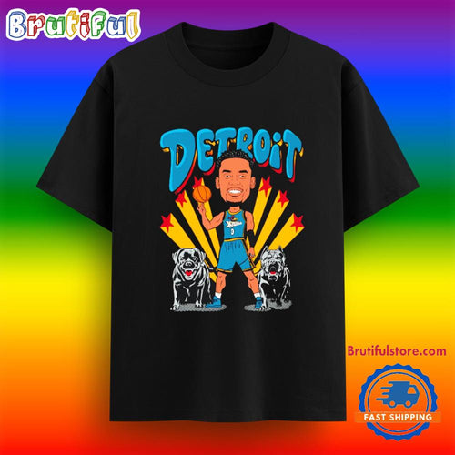Jalen Duren Detroit Pistons Dawg Pound Graphics Shirt