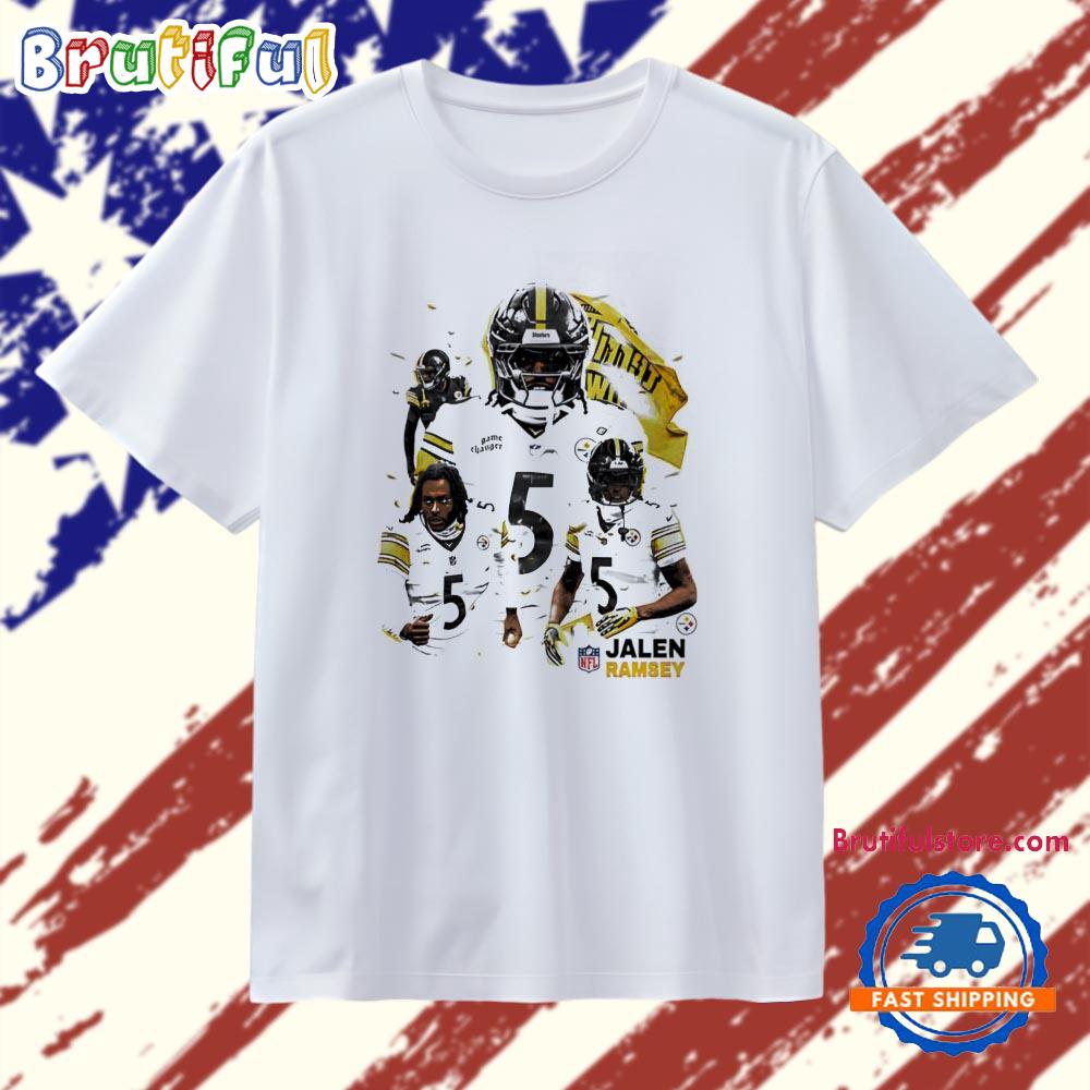 Jalen Ramsey Pittsburgh Steelers Player Collage T Shirt