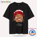 Jayden Daniels 5 Washington Commanders Face Bandage T Shirt