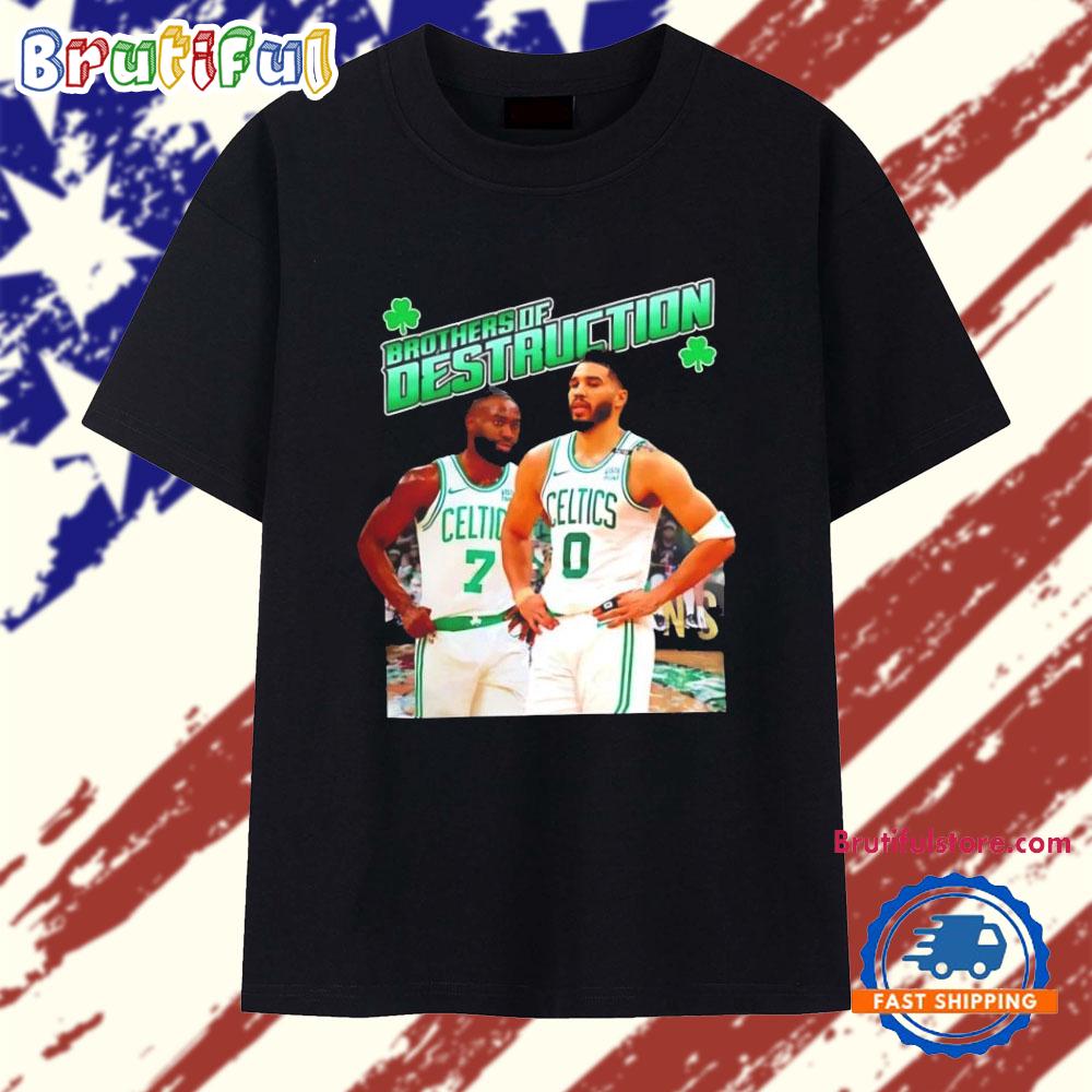Jayson Tatum And Jaylen Brown Brothers Of Destruction T Shirt
