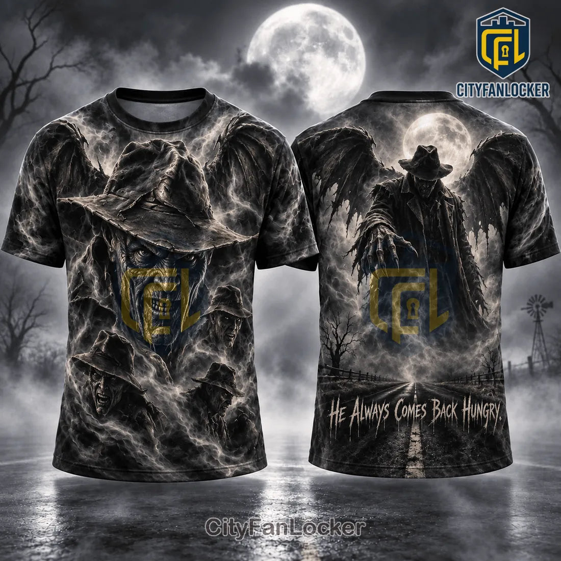 Jeepers Creepers Horror Movie Winged Creature Shirt