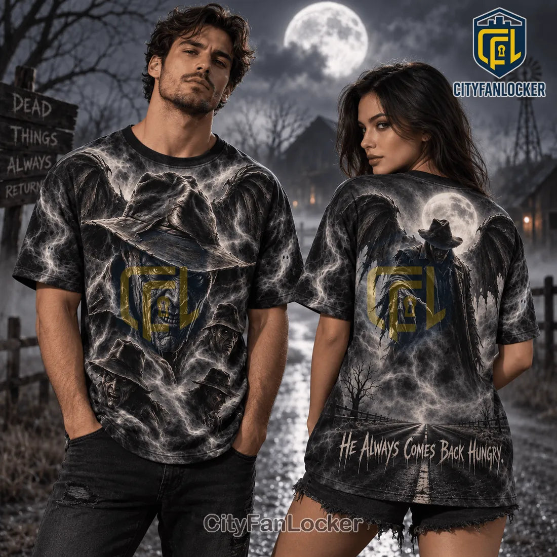 Jeepers Creepers Horror Movie Winged Creature Shirt