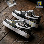 Jelly Roll x Whitsitt Edition Black and White Leather Custom AF1