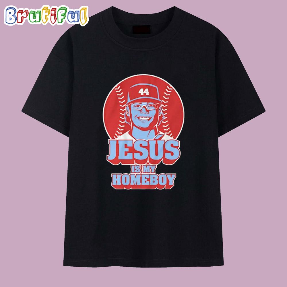 Jesus Luzardo Jesus is My Homeboy Philadelphia Phillies T Shirt