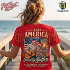 Jimmy Buffett America 250 Parrothead Edition Patriotic T-Shirt