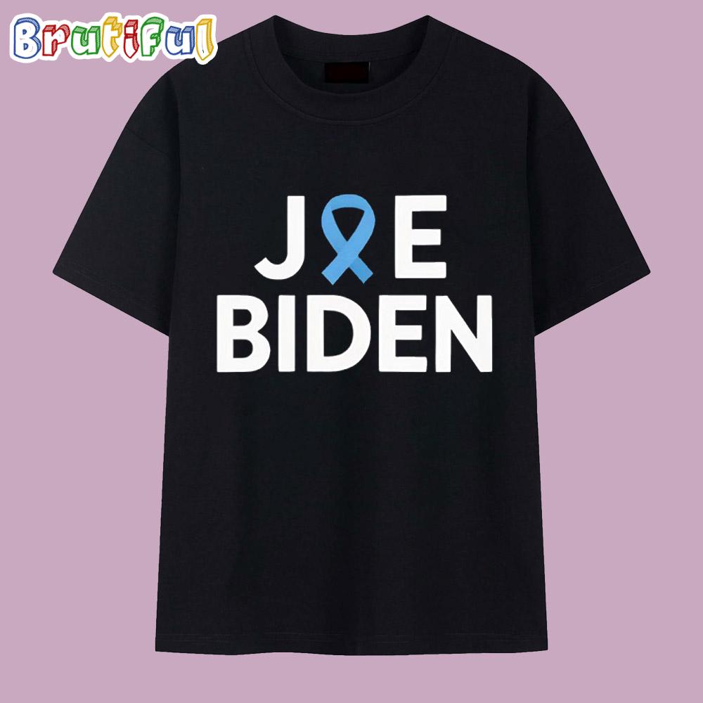 Joe Biden Cancer Ribbon T Shirt