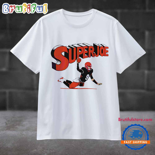 Joe Burrow Cincinnati Bengals Superjoe Throw T Shirt