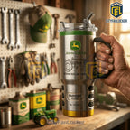 John Deere Limited Edition Stainless Steel 40oz Stanley Tumbler