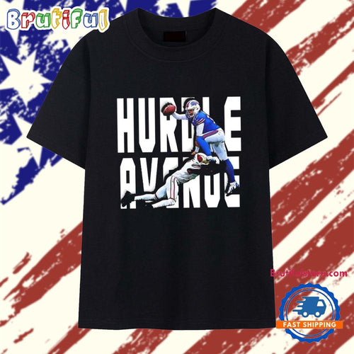 Josh Allen Hurdle Avenue Buffalo Bills T Shirt