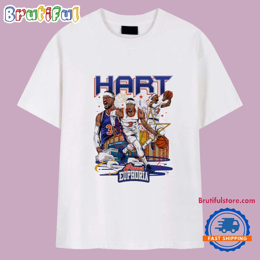 Josh Hart New York Knicks Player Comic T Shirt