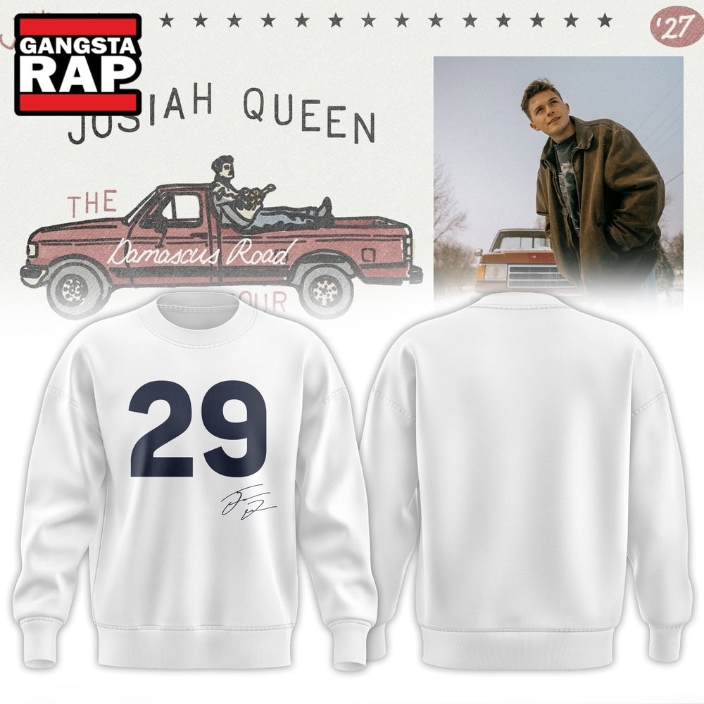 Josiah Queen Damascus Road Tour 2027 Limited Edition Signature Hoodie T-Shirt