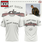 Josiah Queen Damascus Road Tour 2027 Signature White Hoodie T-Shirt