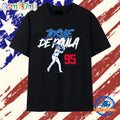 Josue De Paula 95 Slugger Swing Los Angeles Dodgers baseball Player MLB T Shirt