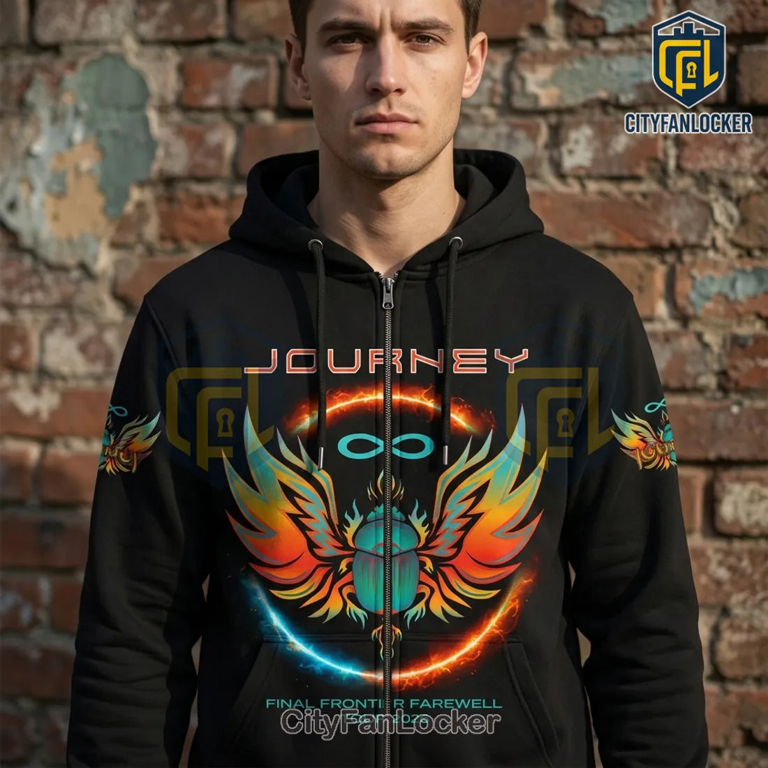 Journey Final Frontier Tour 2026 Concert Merchandise Hoodie
