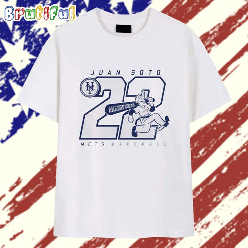 Juan Soto 22 New York Mets Amazin’ Player Art T Shirt