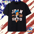 Juan Soto #22 New York Mets Hometown Caricature T Shirt