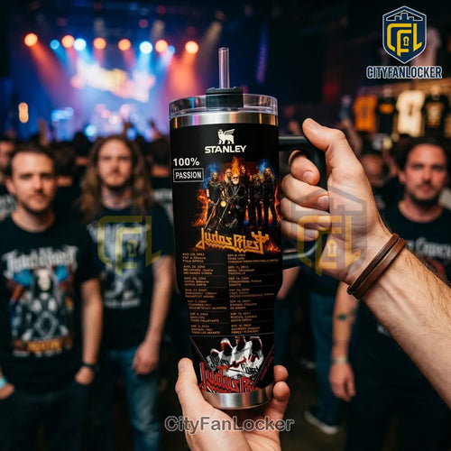 Judas Priest 2026 Faithkeepers Limited Edition 40oz Tumbler with Handle