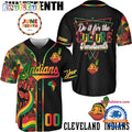 Juneteenth Day x Cleveland Indians 2025 Baseball Jersey Shirt