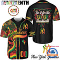 Juneteenth Day x New York Yankees 2025 Baseball Jersey Shirt