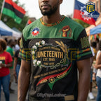 Juneteenth Est 1865 Honoring The Legacy Freedom Day T-Shirt
