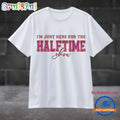 Just Here For Halftime Show Sparkly Super Bowl 2025 T Shirt