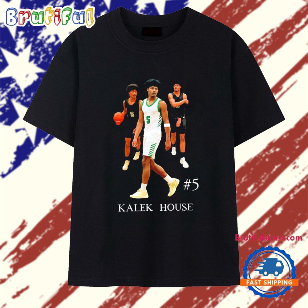Kalek House Number 5 Basketball Phot T Shirt