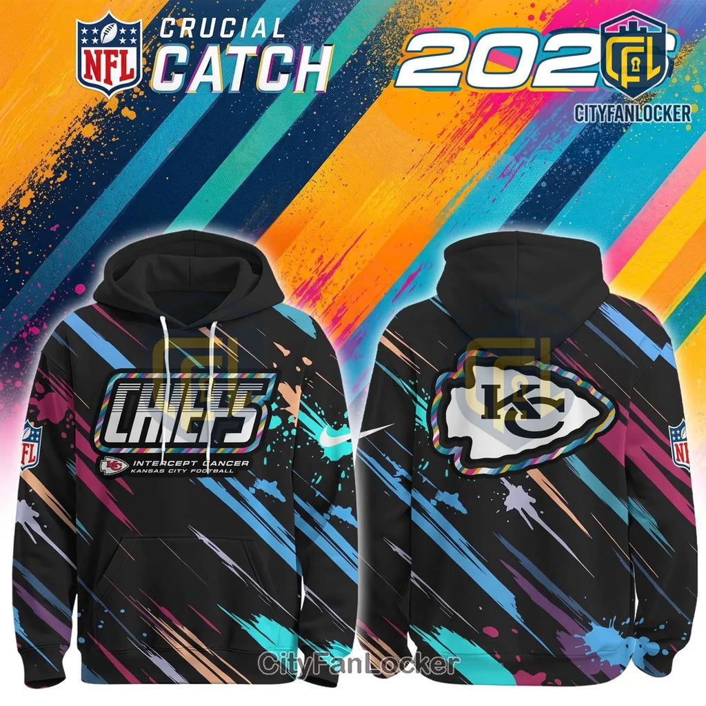 Kansas City Chiefs 2026 Crucial Catch Multi-Color Hoodie