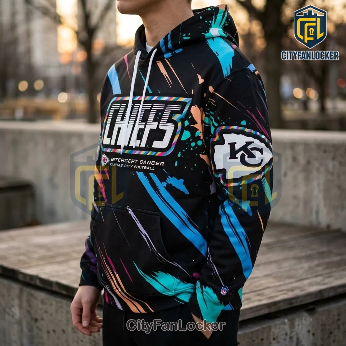 Kansas City Chiefs 2026 Crucial Catch Multi-Color Hoodie