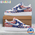 Kansas City Chiefs 2026 NFL 250 Years Of America Air Force 1 Shoes Sneaker