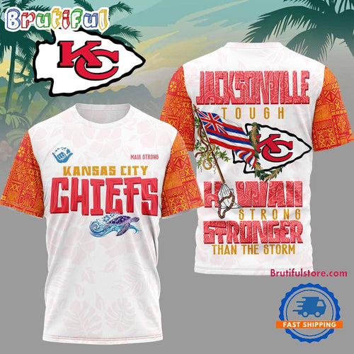 Kansas City Chiefs 2026 NFL Hawaii Strong Limited Edition 3D Shirt