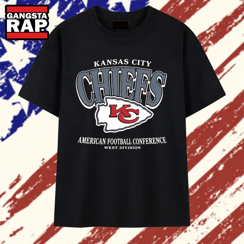 Kansas City Chiefs American Football Conference West Division T Shirt