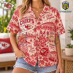 Kansas City Chiefs Arrowhead Stadium Hawaiian Shirt