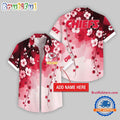 Kansas City Chiefs Flower Pattern Trendy Summer Button Hawaii Shirt