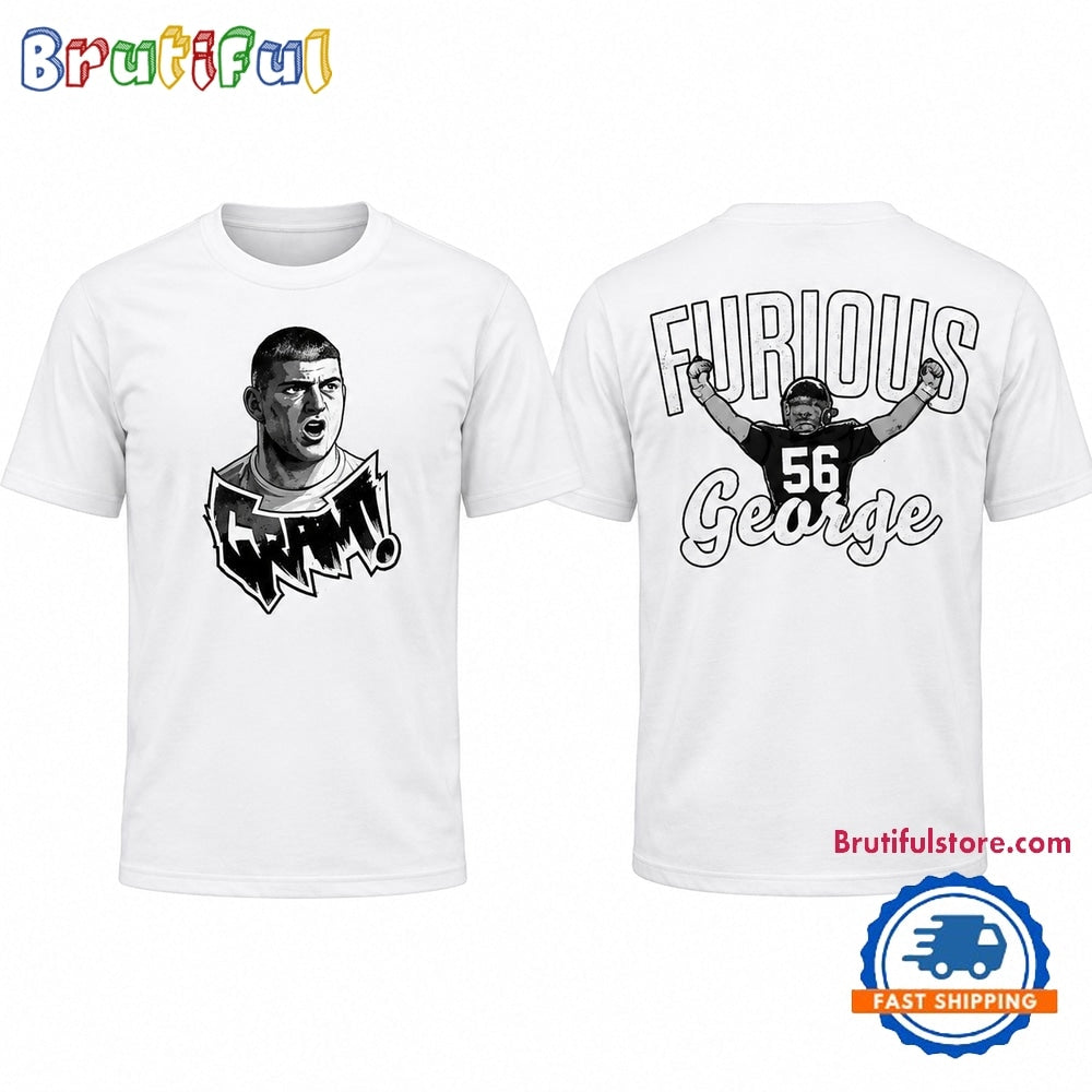 Kansas City Chiefs George Karlaftis Cram 2026 Limited Edition White Hoodie T-Shirt