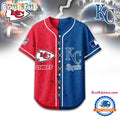 Kansas City Chiefs Mix Kansas City Royals Sporty New Design Baseball Jersey