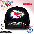Kansas City Chiefs Never Give Up Fight Cancer In All Colors Classic Cap