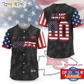 Kansas City Chiefs NFL American Pride Custom Baseball Jersey Shirt