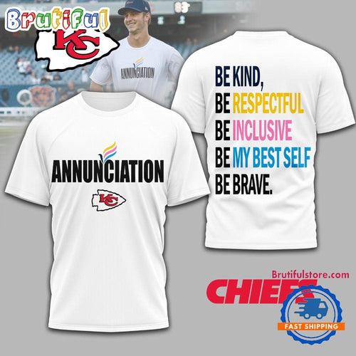 Kansas City Chiefs NFL Annunciation 2025 Unisex 3D Shirt